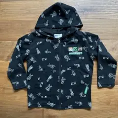 マインクラフト　パーカー　黒　120