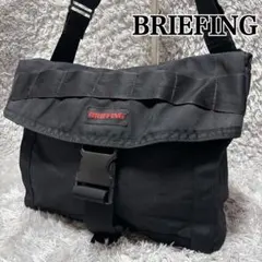 美品★BRIEFING ブリーフィング ショルダーバッグ クロスボディ ブラック