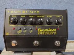 SansAmp BASS DRIVER DI 限定色 赤 レッド サンズアンプ - メルカリ
