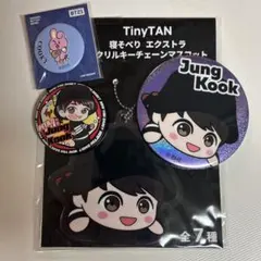 TinyTAN Jung Kook & BT21 Cooky バッジセット
