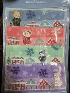 ダッフィーフレンズ タオル4枚セット