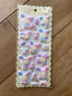 【未使用】うさはな　シールのサムネイル