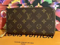 極美品！USA製！新型　ルイヴィトン　モノグラム　ジッピーウォレット長財布