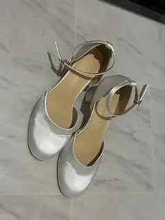 ウェディングシューズ ストラップパンプス LL（24cm）