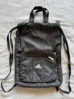 adidas 2WAY ナップサック リュック ブラックのサムネイル
