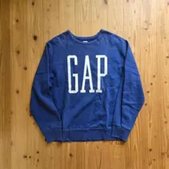 GAP ギャップ アーチロゴ スウェット トレーナー XL ネイビー 紺のサムネイル