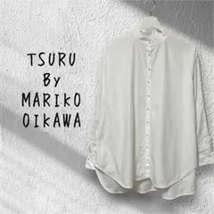 すう♥ 様TSURU by MARIKO OIKAWA パールボタン 長袖シャツ