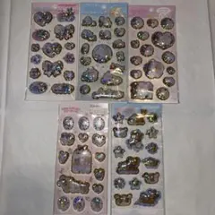 正規品 キラッとぷくぷくエアーシール 5枚セット すみっコぐらし リラックマ