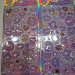 うるちゅるシール　クロミ　マイメロ