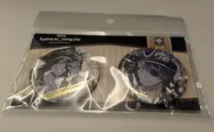 ツイステ　缶バッジ　カミオ　箔押し　AGF レオナ