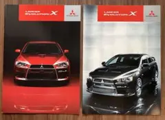Lancer Evolution X カタログ2冊(07-10) (08-10)のサムネイル