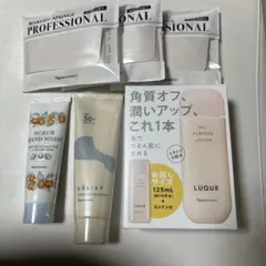 ナリス化粧品 ルクエ化粧水　日焼け止め　ハンドソープ　スポンジ付きのサムネイル