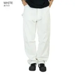 W30L30新品ディッキーズDICKIESペインターデニムワークパンツ白ホワイト