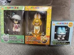 【未開封】けものフレンズ Happyくじフィギュアセット サーバル かばん ボス