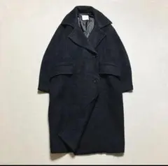 CLANE ショートシャギーコクーンオーバーコート ロング モヘヤ