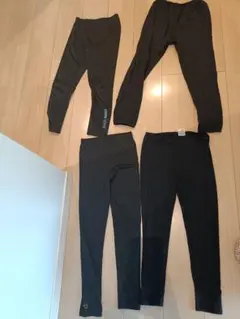 レギンス　ズボン　黒　ルームウェア　ズボン　150