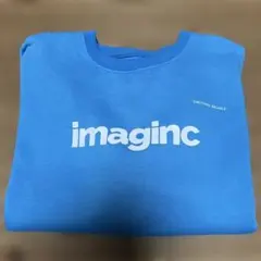 imaginc トレーナー 青色 長袖
