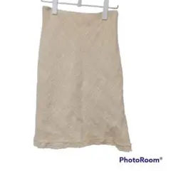 23区 【44】ひざ丈スカート ウールスカート レディース USED 古着 春秋