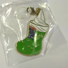 コメダ珈琲　一番くじ　めじるしアクセサリー　メロンソーダ　ソフトクリーム　d賞