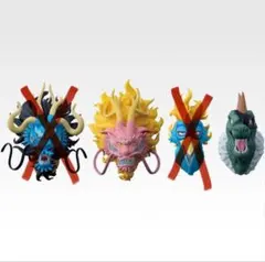 ワンピース 一番くじ F賞 ヘッドマグネット モモの助 ドレーク