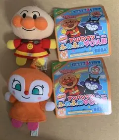 アンパンマン ふわふわ ゆび人形 マスコット ぬいぐるみ ドキンちゃん