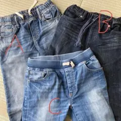 児童用ジーンズ3点セット