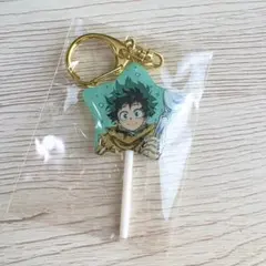 【匿名配送】ヒロアカ オープンスクール 緑谷出久 カップケーキ キーホルダー