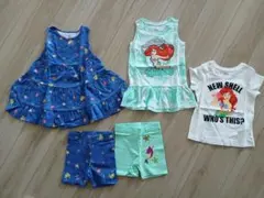 ディズニープリンセス アリエル 5点セット 90cm