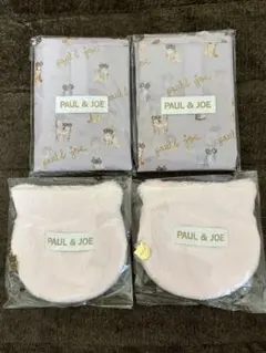 PAUL & JOE 猫柄ポーチとエコバッグ　2点セット