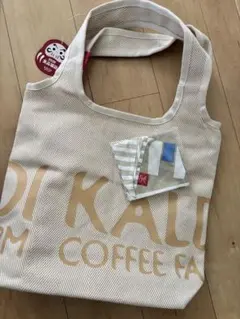●土日値下げ●かなり丈夫トートバッグ　新品　エコバッグ付きのサムネイル