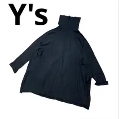 Y's ワイズ ハイネック スリット ニットトップスのサムネイル