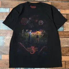 ビンテージ　古着　STRANGER THINGS ムービー　メンズ　半袖tシャツ