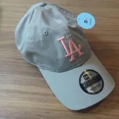 【新品】NEW ERA 9TWENTY LAキャップ ベージュ