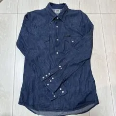 Lee デニムシャツ 16-29 ダークブルー