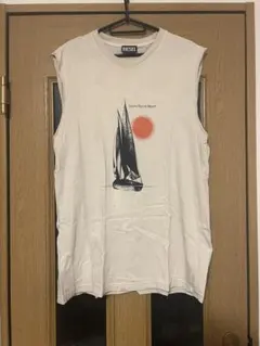 DIESEL プリント ノースリーブTシャツ
