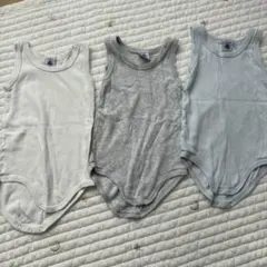 PETIT BATEAU ベビー肌着3枚セット 12m/74cm