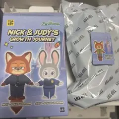 ズートピア　toptoy ニック　growth journey