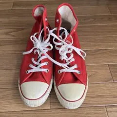コンバースレッド ハイカット スニーカー