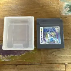 ポケットモンスター　ポケモン　銀 ゲームボーイ&カラー ケース付き