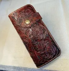 カービング ライダースウォレット バイカーズウォレット ロングウォレット 長財布