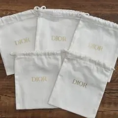 Dior ディオール 巾着 ポーチ 5個セット DIORのサムネイル