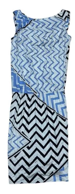 美品　EMILIO PUCCI ノースリーブワンピース AZUL BY MOUSSY | デザインノースリーブワンピース (ワンピース(ロング