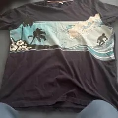 hangten ダークブルー サーフィンTシャツ 3Lのサムネイル