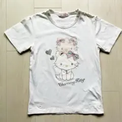 レア EVISU HELLO KITTY エヴィス ハローキティ Tシャツ 44 - メルカリ
