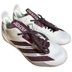アディダス ADIZEROスパイク 27cm アメフト adidas ADIZERO アメフト スパイク ホワイト 27cm - メルカリ