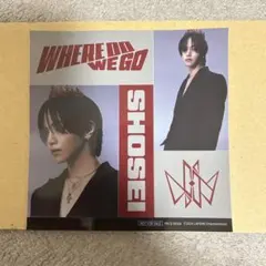 JO1 大平祥生 WHERE DO WE GO 初回Bステッカー