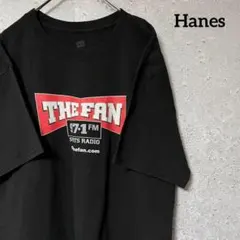 Hanes ヘインズ Tシャツ 半袖 WBNS-FM ラジオ局 オハイオ州 Lのサムネイル