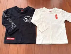 BABYDOLL 長袖Tシャツ 2枚セット