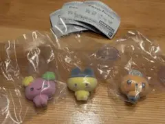 たまごっち カプセルフロッキーズ まめっち めめっち ふらわっち 3個セット