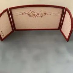 屏風　桜　本刺繍のサムネイル